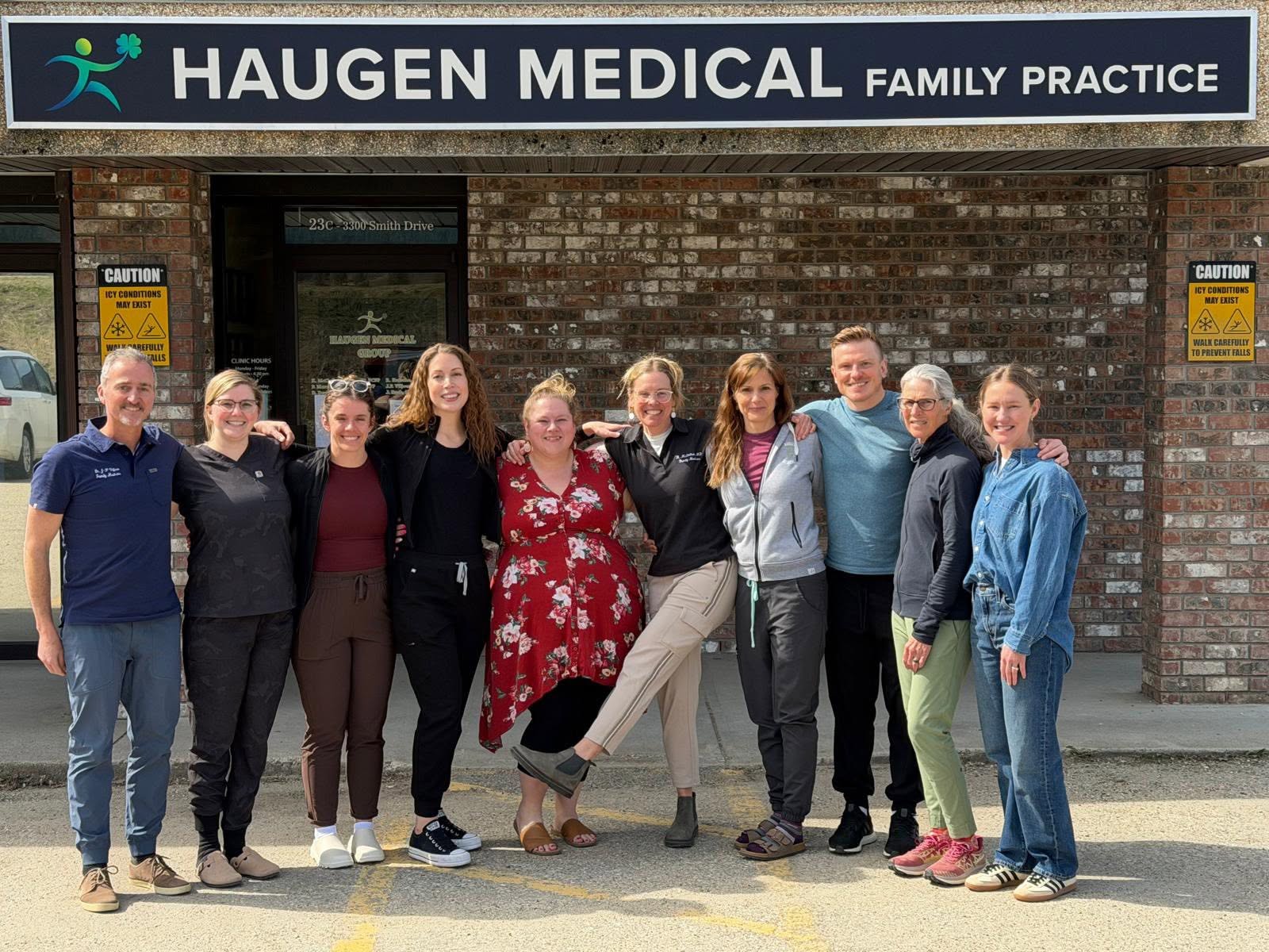 Haugen medical staff