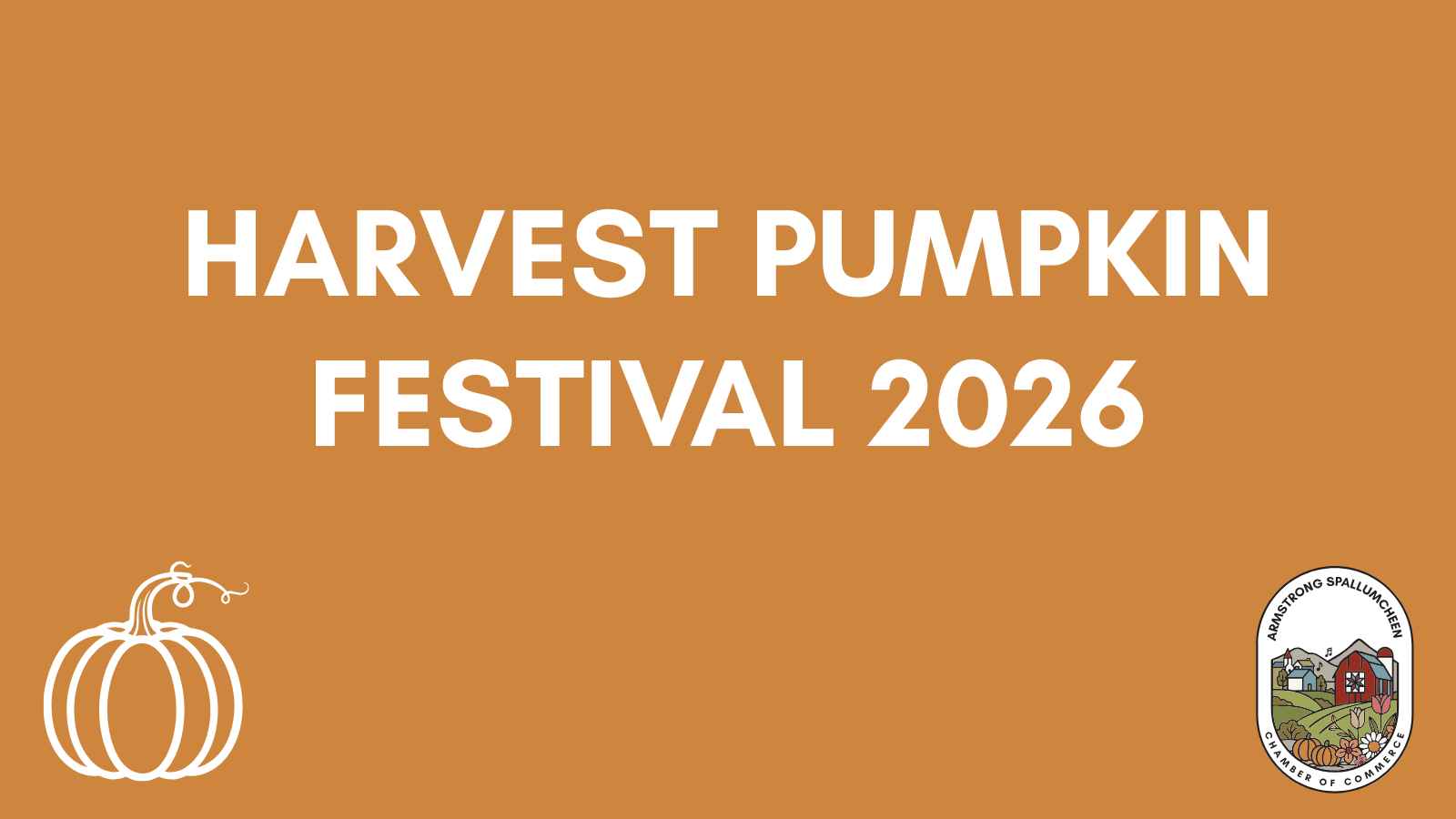 2026 Harvest Pumpkin Festival in Armstrong and Spallumcheen