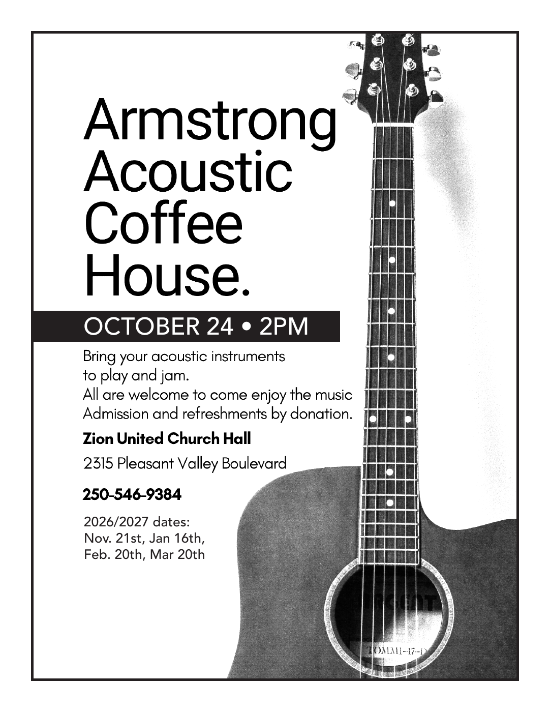 Armstrong Acoustic Coffee House
